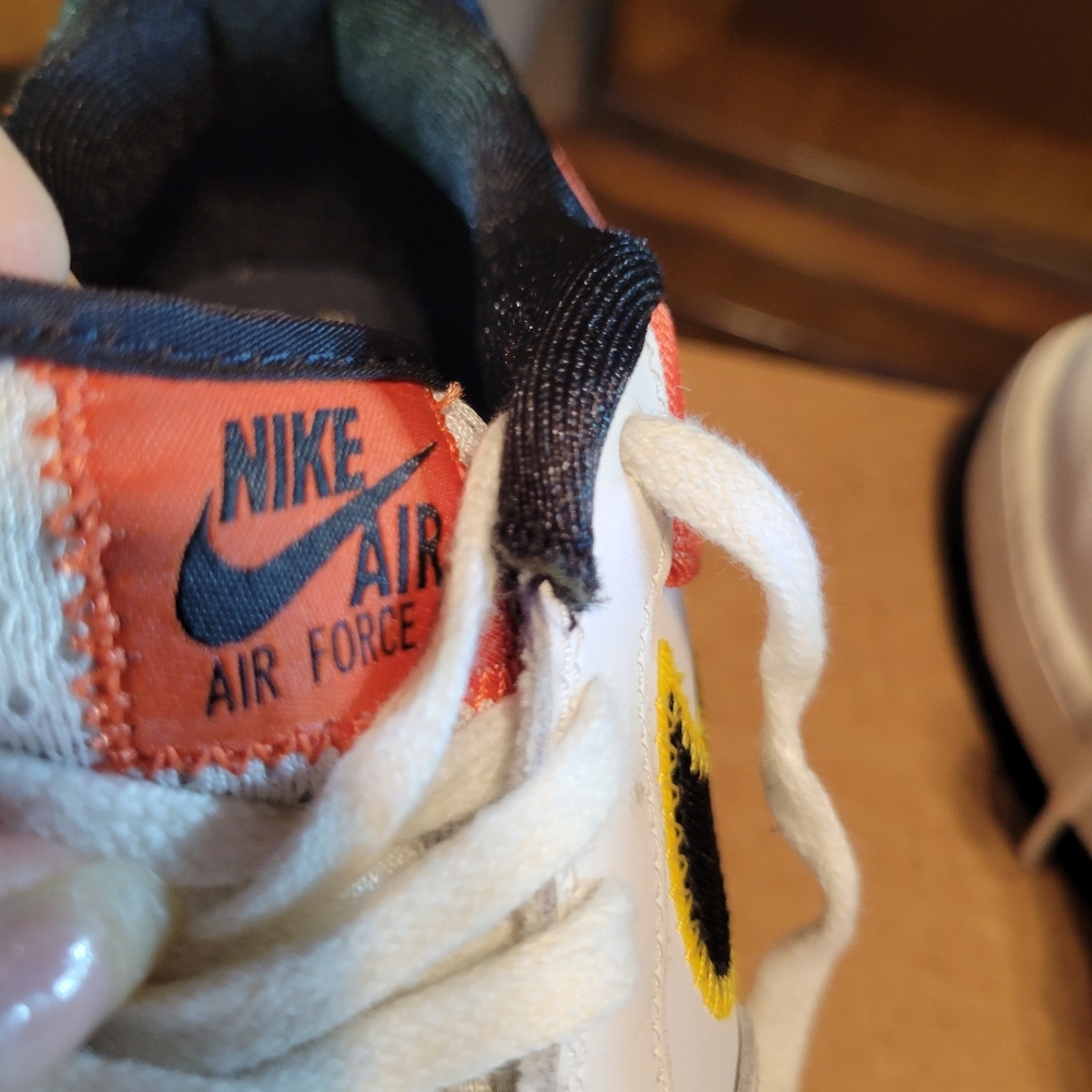 Nike Air Force 1 Low Rayguns Sneakers Shoes DD9530-100 Boys Youth Size 7Y - Picture 6 of 12